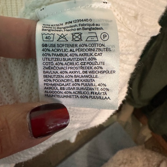 H&M Cream Button-Up Cardigan - Picture 7 of 7